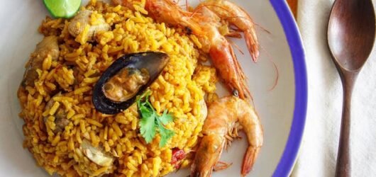 One-Pan Shrimp & Chorizo Paella: A Taste of Spain at Home